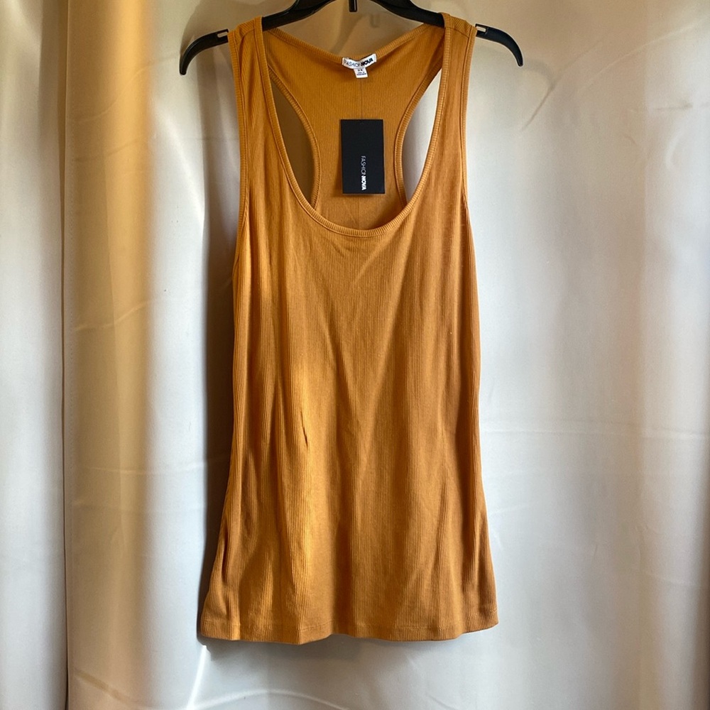 Orange Tank Top